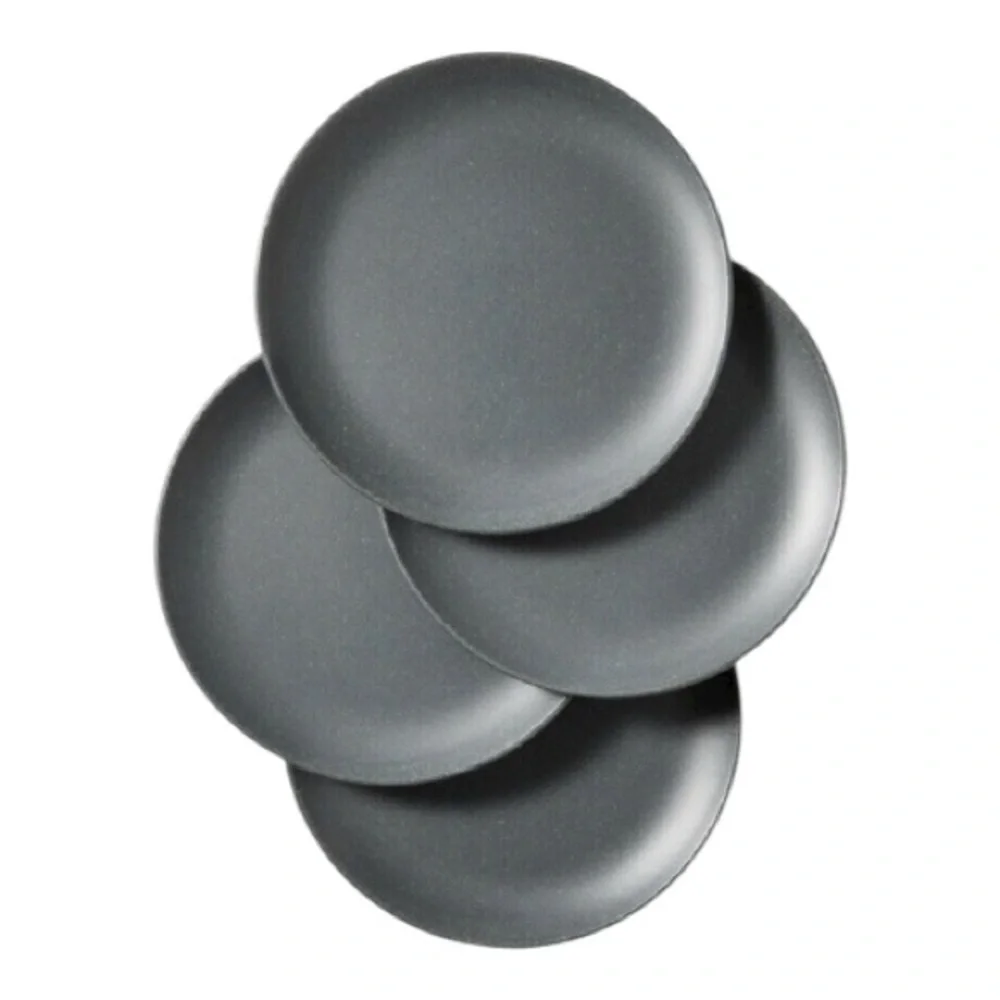 Hearth & Hand Set of 4 Gray Speckled Melamine Dinner Plates
